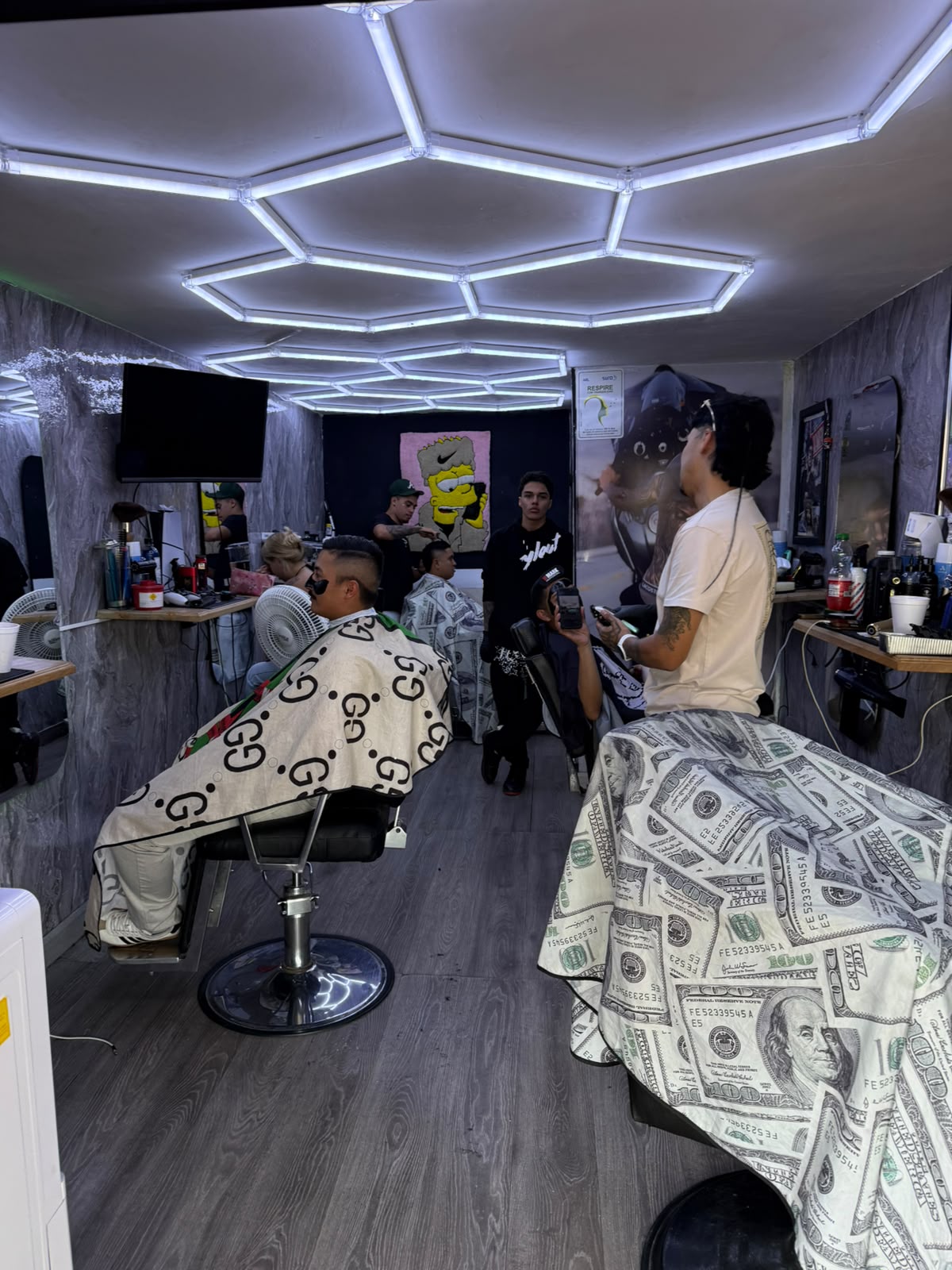 Interior de UnderBarber